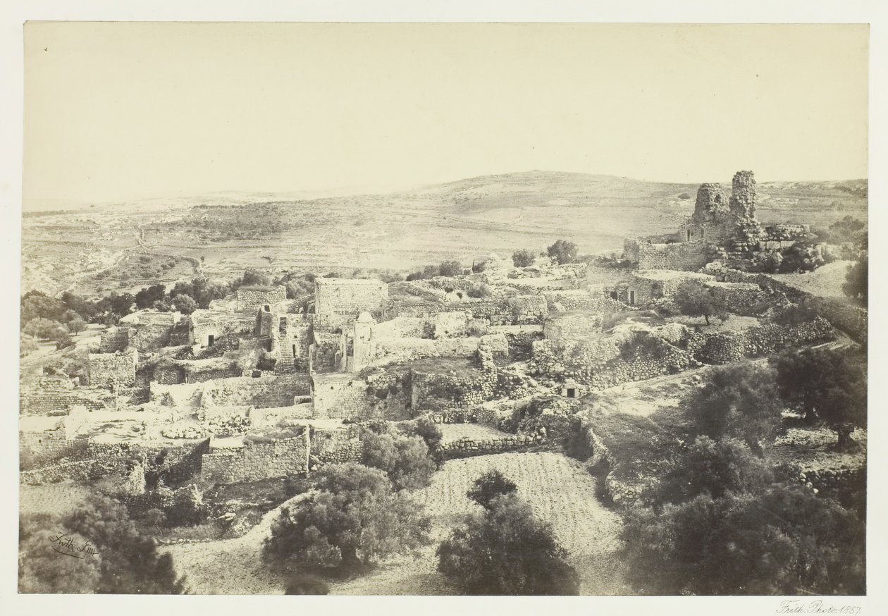 Bethany, 1857. af Francis Frith