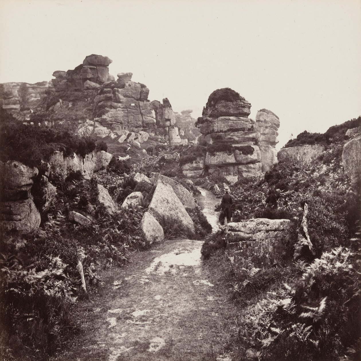 Brimham-klipperne, Yorkshire af Francis Frith