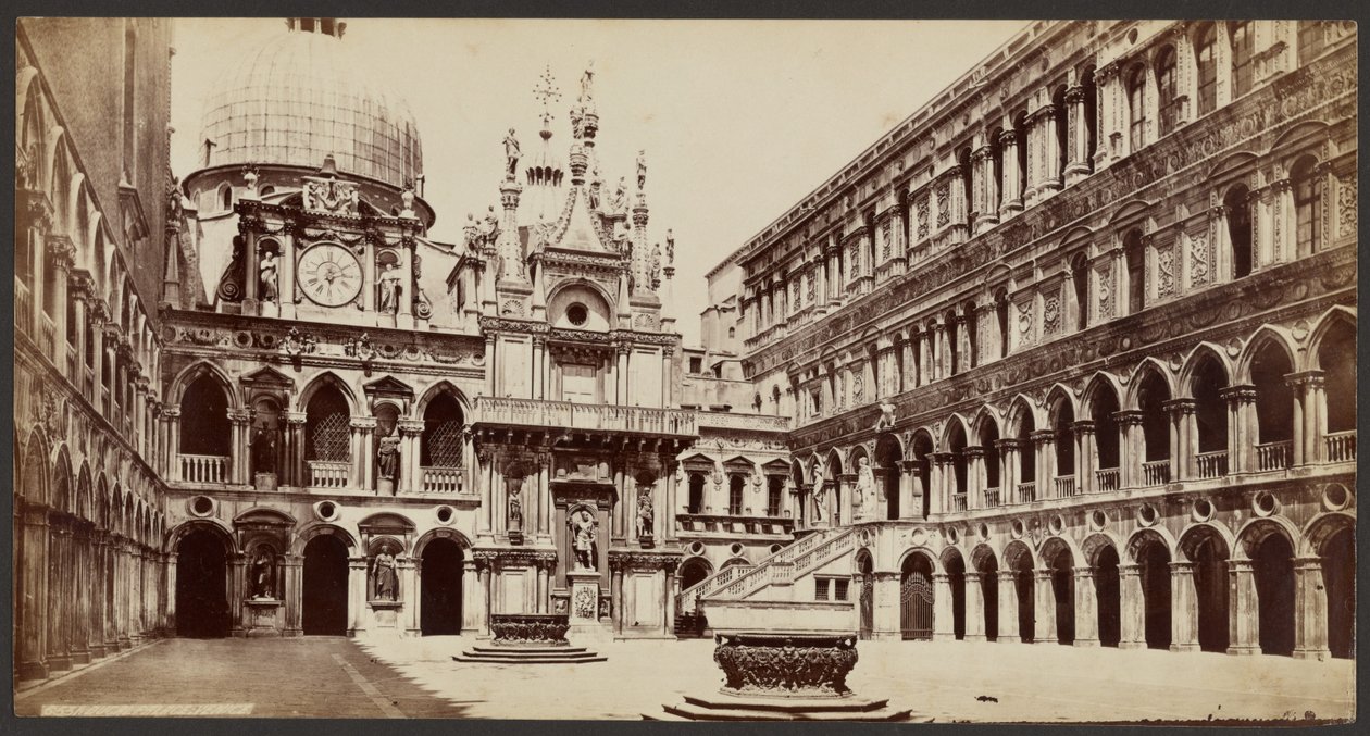 Dogepaladset, Venedig af Francis Frith