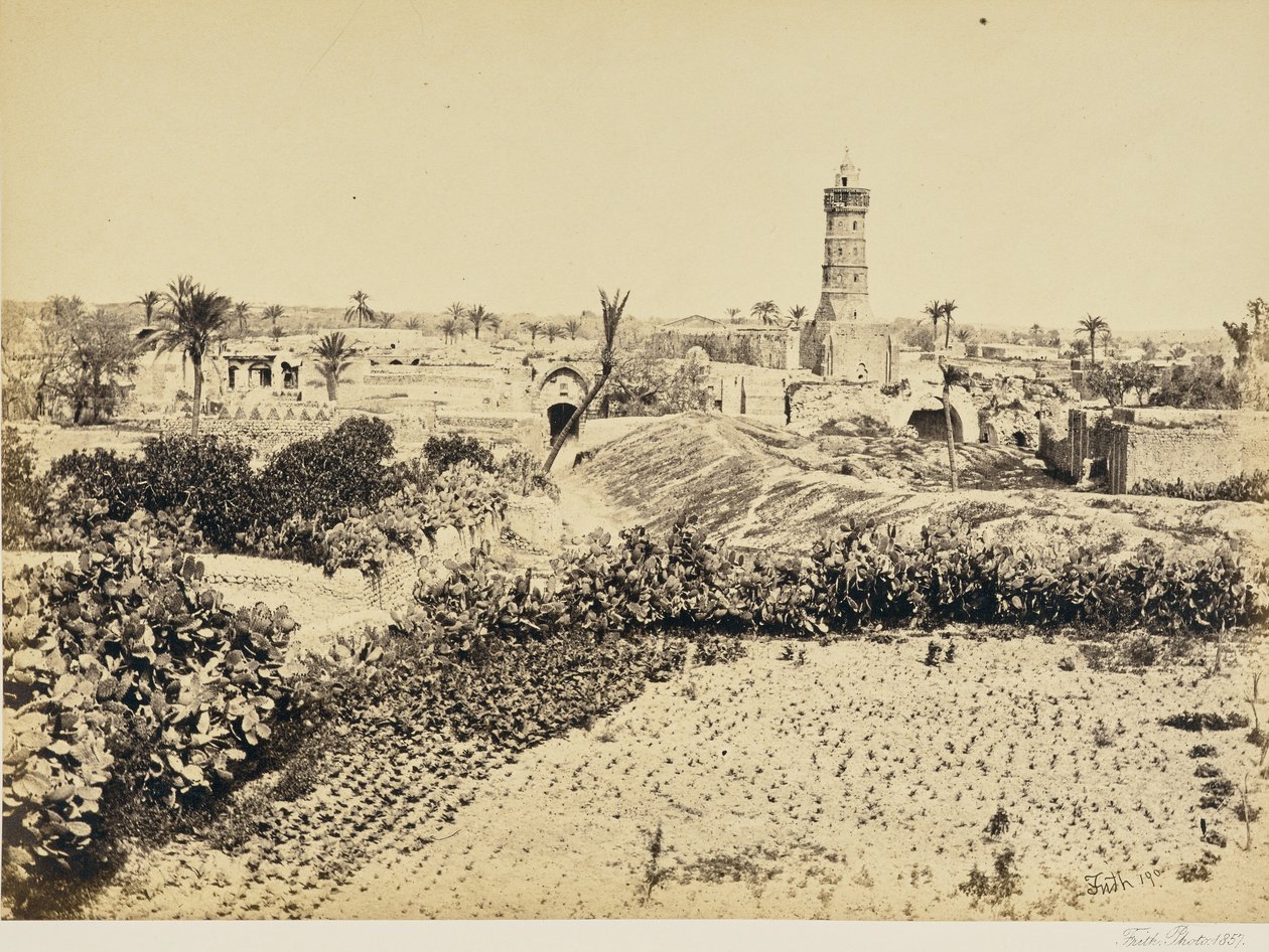 Francis Frith, Gaza (den gamle bydel) af Francis Frith