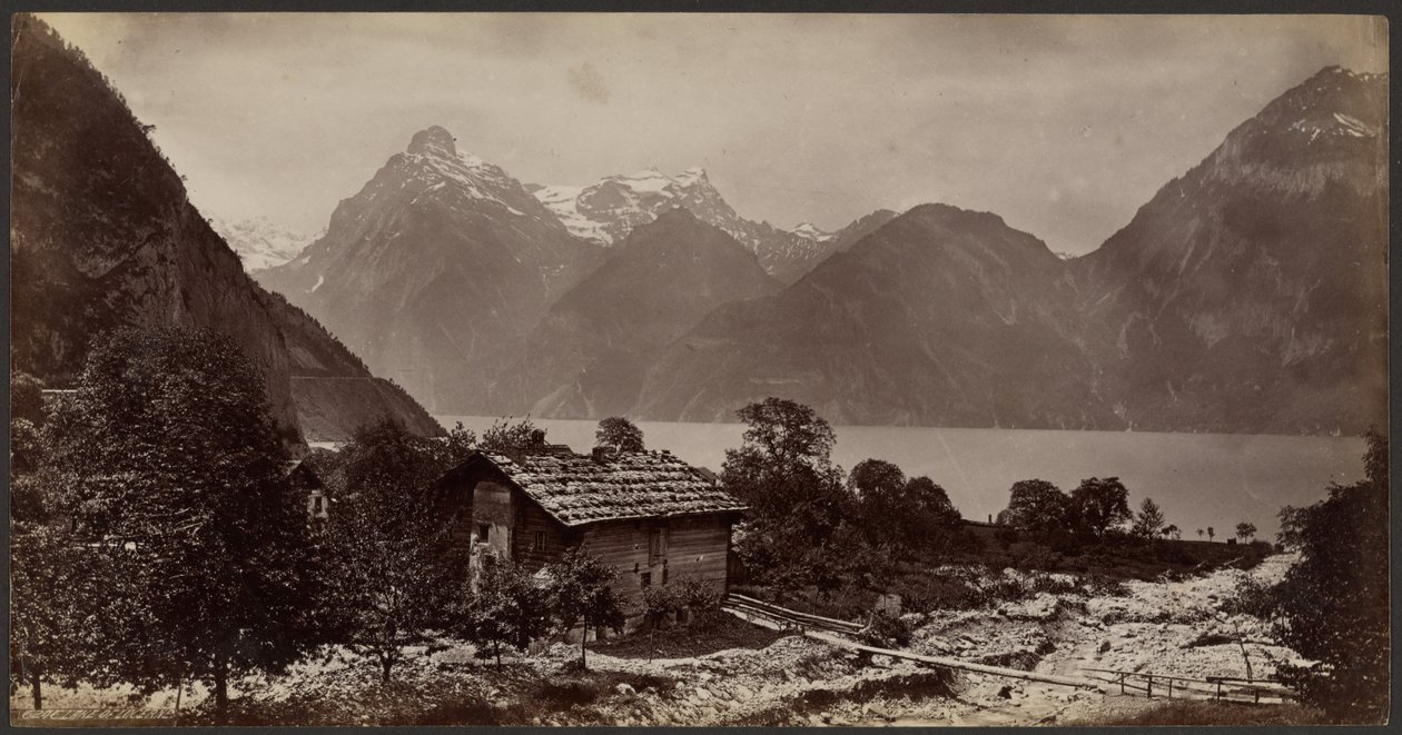 Vierwaldstättersøen af Francis Frith