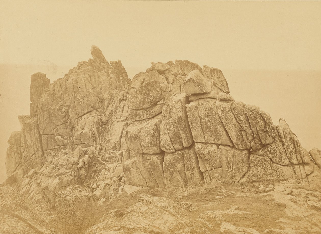 Logan Rock af Francis Frith