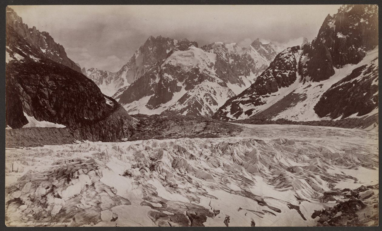 Mer de Glace, Mont Blanc af Francis Frith