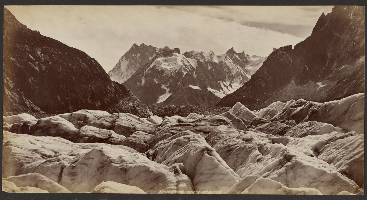 Mer de Glace, Mont Blanc af Francis Frith
