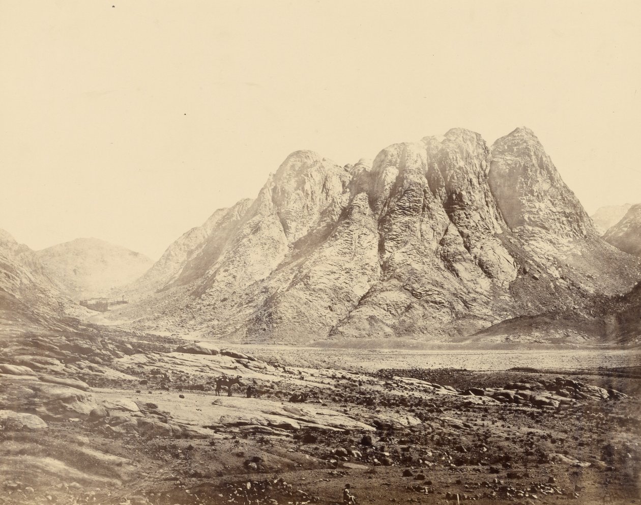 Horebs bjerg, Sinai af Francis Frith