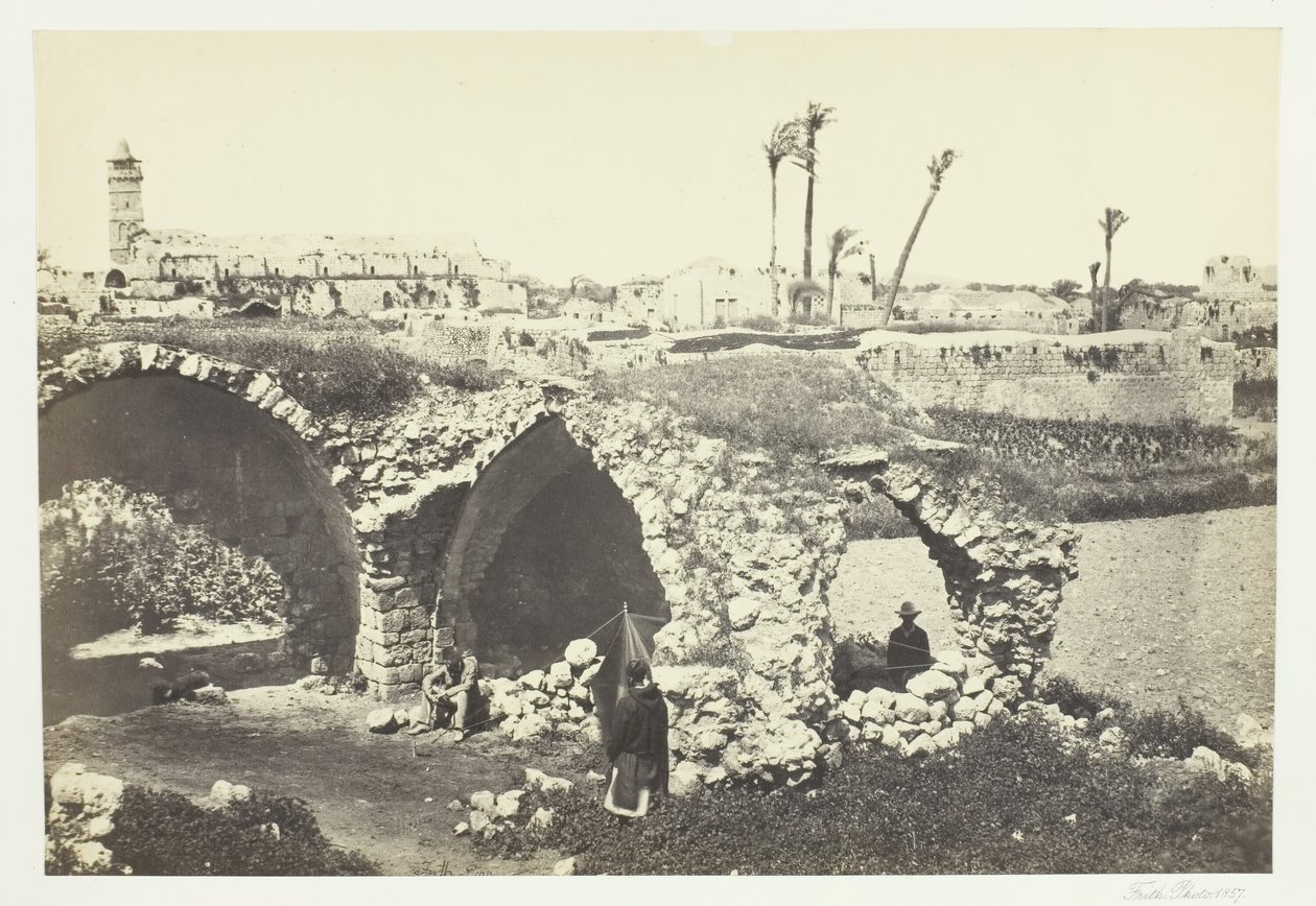 Ramleh, 1857. af Francis Frith