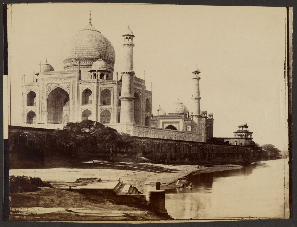 Taj Mahal af Francis Frith