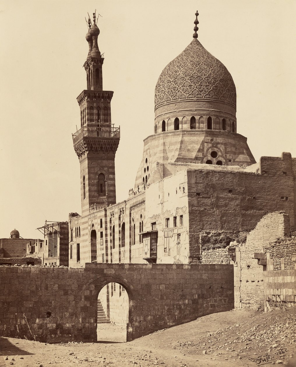 Emir Akhurs moské af Francis Frith