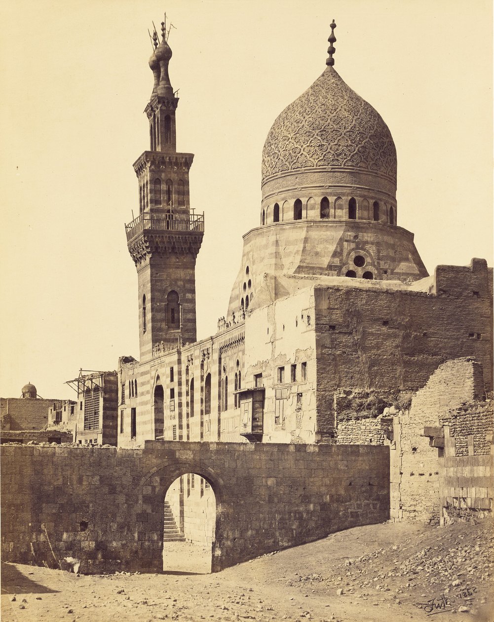 Emir Akhoors moské, Kairo af Francis Frith