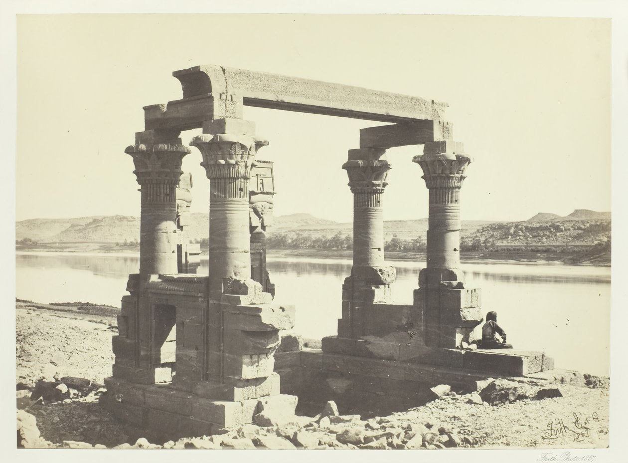 Defekter i Kardassa, Nubia, 1857. af Francis Frith