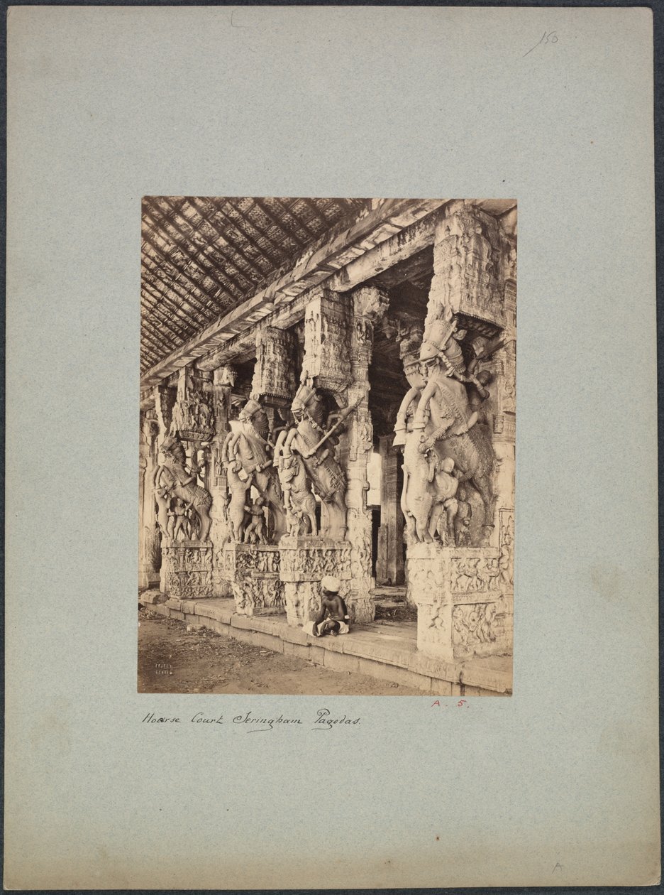 Trichinopoly Hestebane, 1850