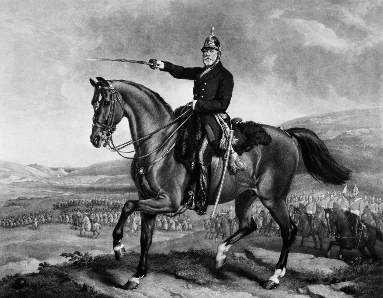 Generalmajor James Scarlett, 1855 af Francis Grant