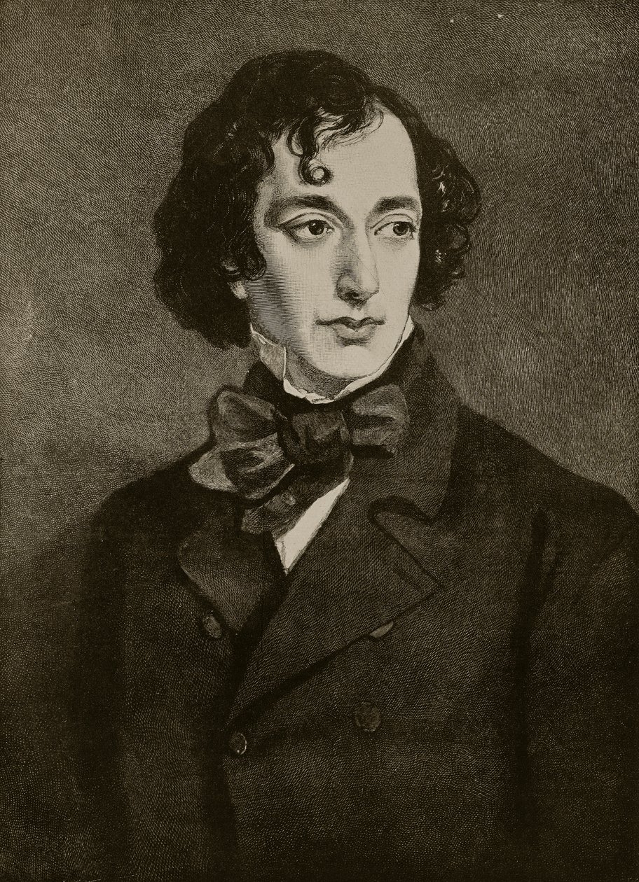 Portræt af Benjamin Disraeli, illustration fra 