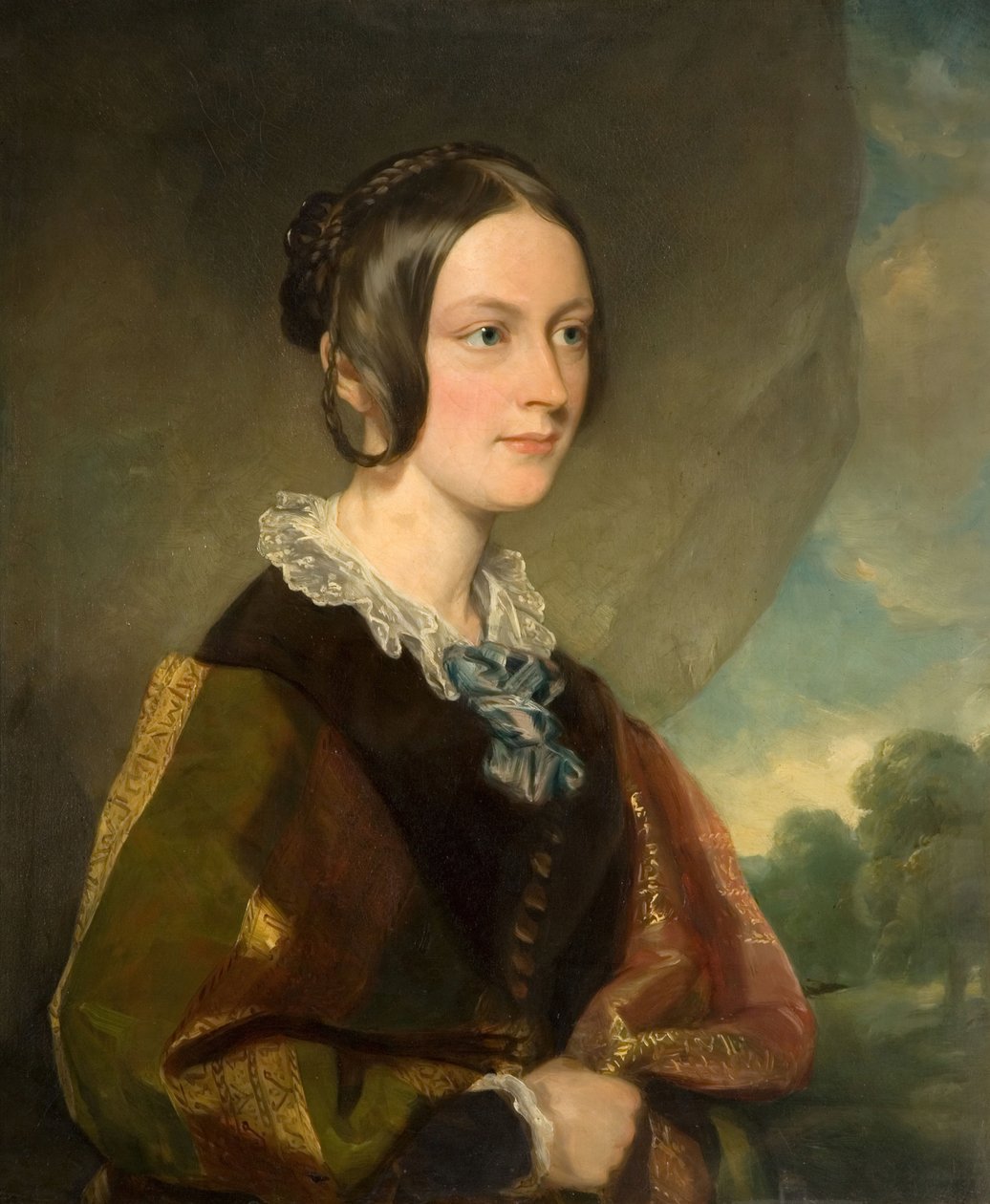 Portræt af Katherine Boulton, 1850. af Francis Grant