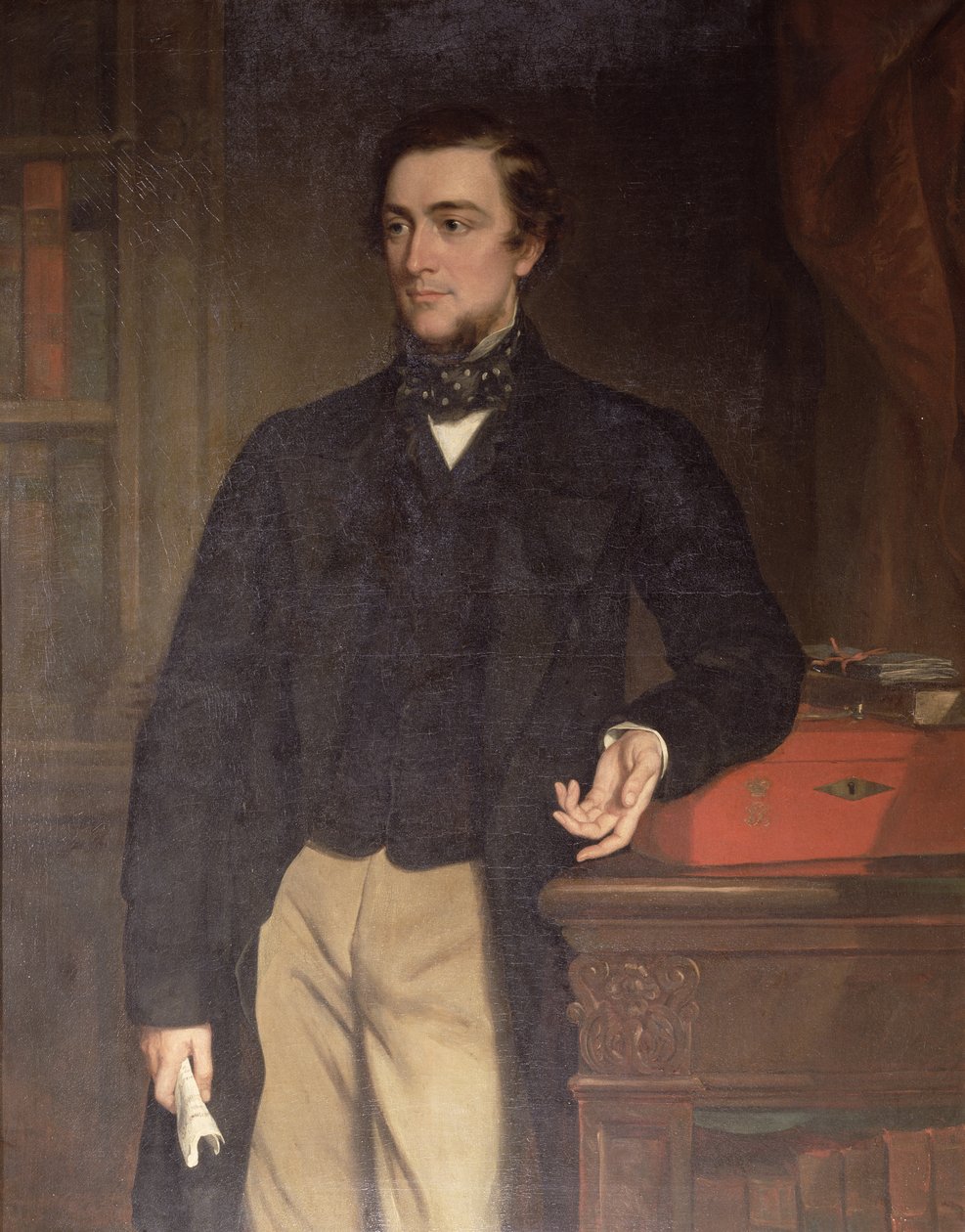 Sidney, Lord Herbert af Lea, 11. jarl af Pembroke (1810-61) af Francis Grant