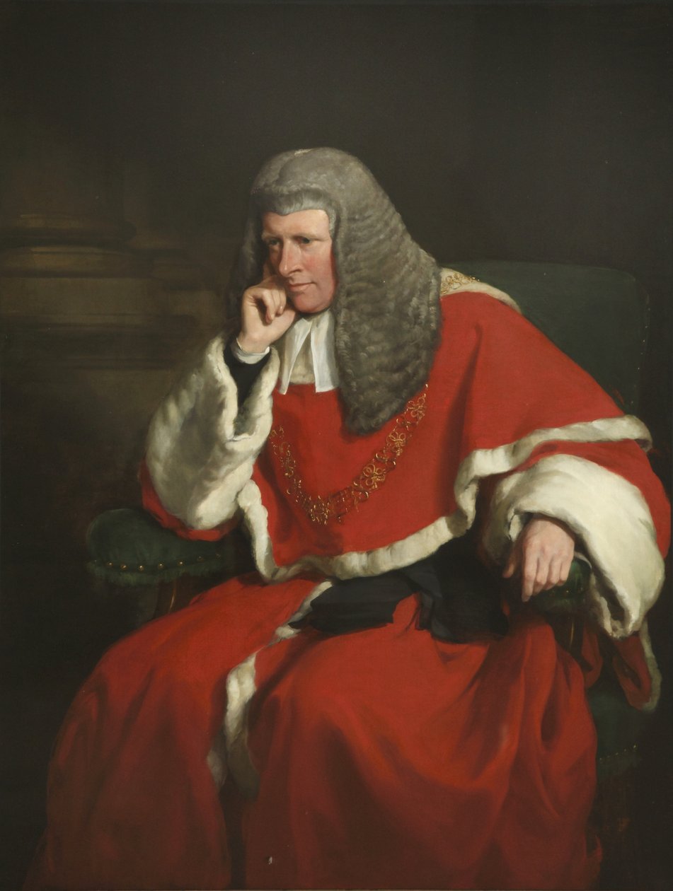 Sir William Erle, Lord Chief Justice af Francis Grant
