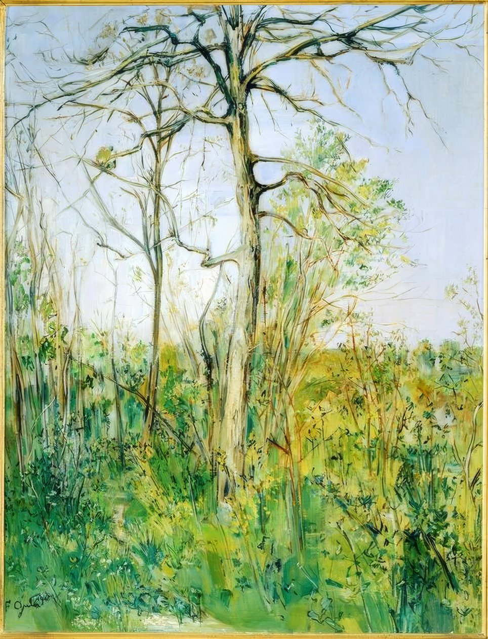 Paysage – Landskab af Francis Gruber