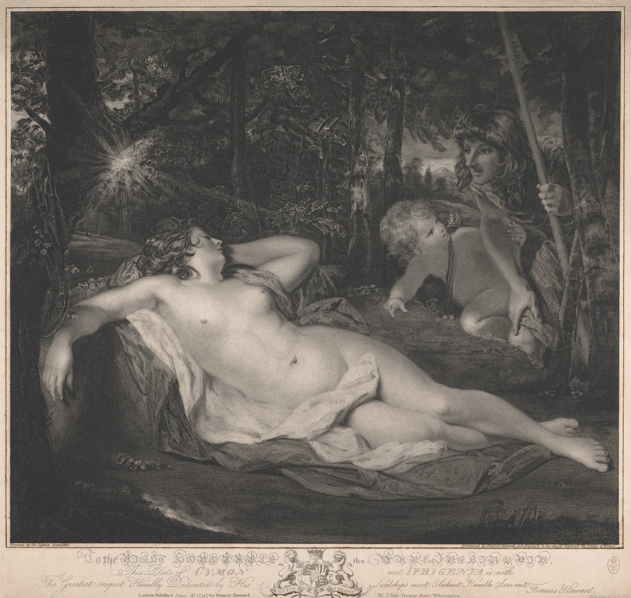 Cymon og Iphigenia af Francis Haward