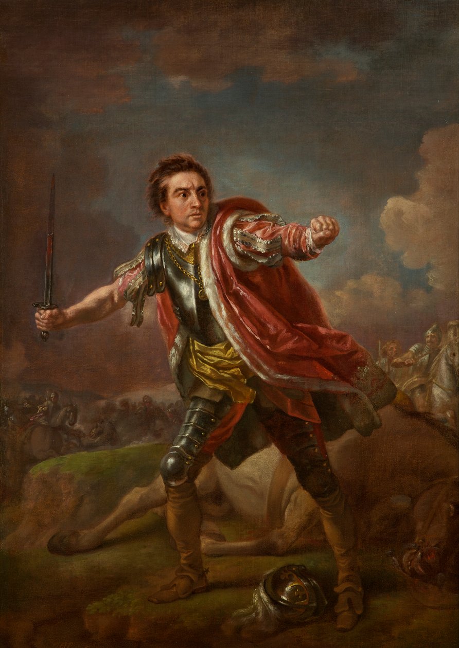 David Garrick som Gloucester i 