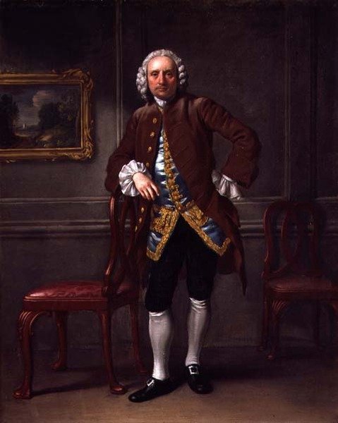 George Dance the Elder (1695-1768) ca. 1750 (olie på lærred) af Francis Hayman