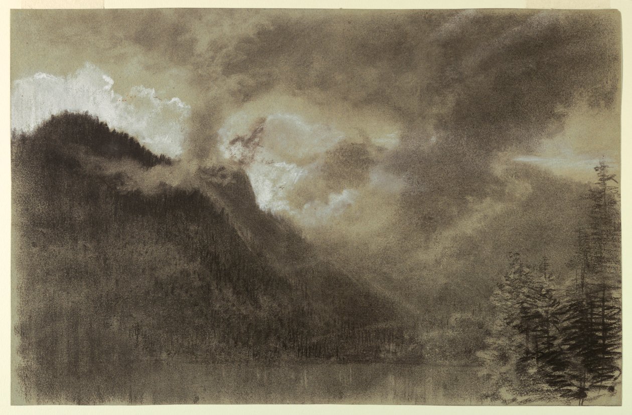 Echo Lake, New Hampshire af Francis Hopkinson Smith