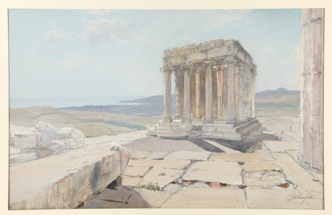 Templet for den vingeløse sejr af Francis Hopkinson Smith