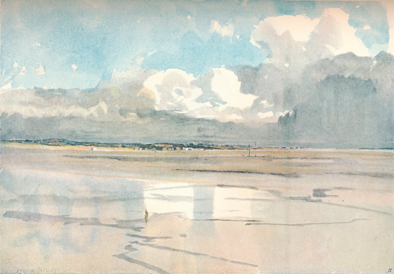 The Estuary of the Dee, c1877-1906, 1906 af Francis Job Short