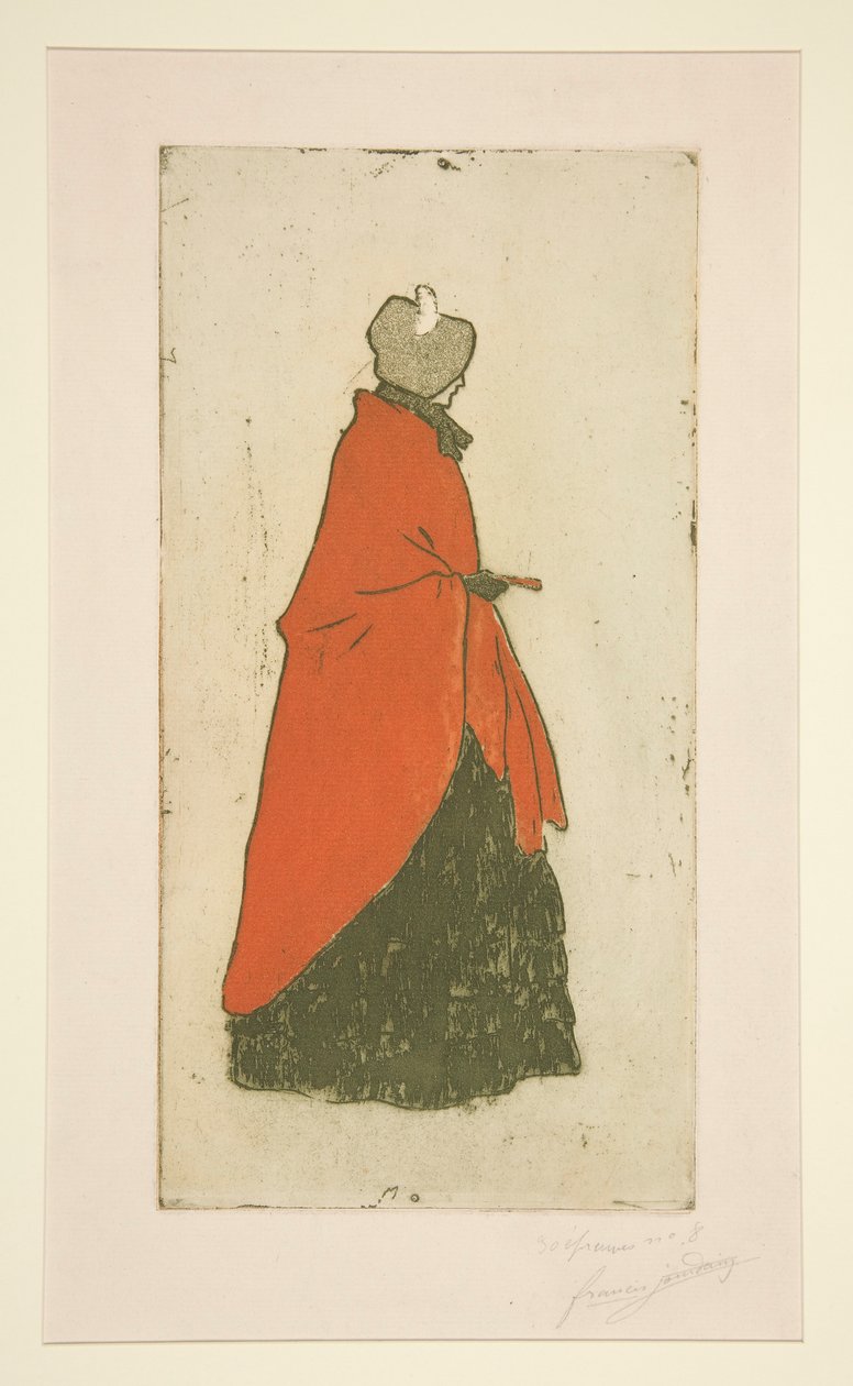 Gammel kvinde af Francis Jourdain