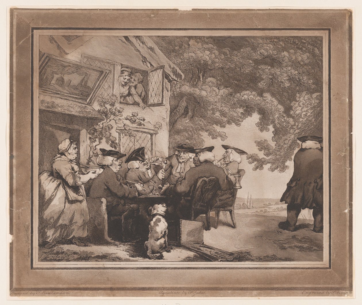 Wet Parsons, 1785., 1785 af Francis Jukes