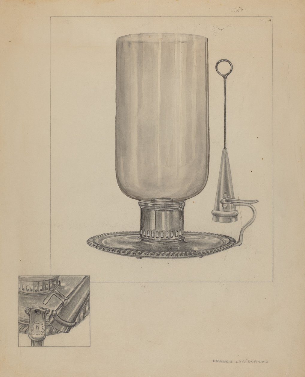 Lysestage af Francis Law Durand