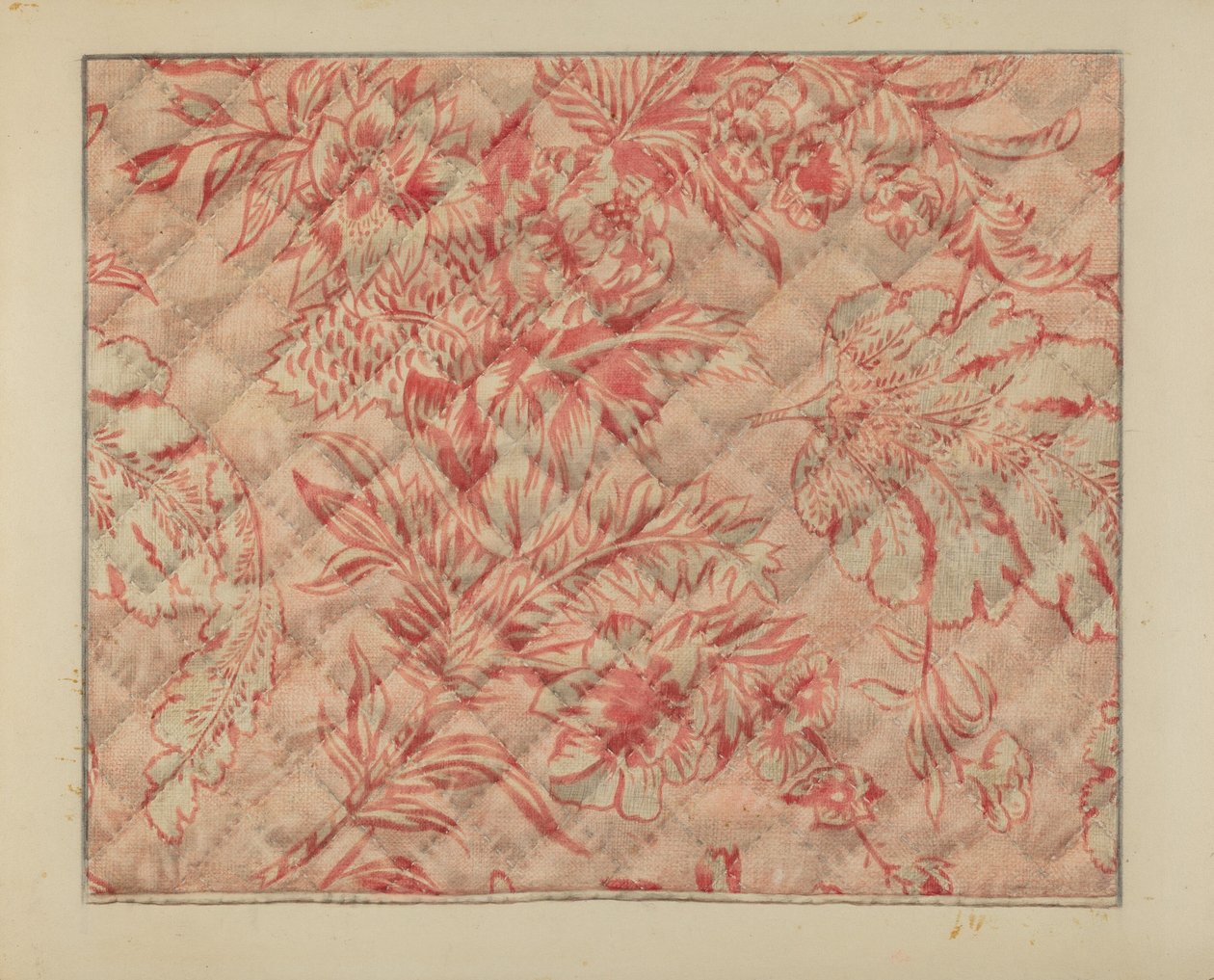 Spædbarnets dynedetalje, ca. 1937. af Francis Law Durand