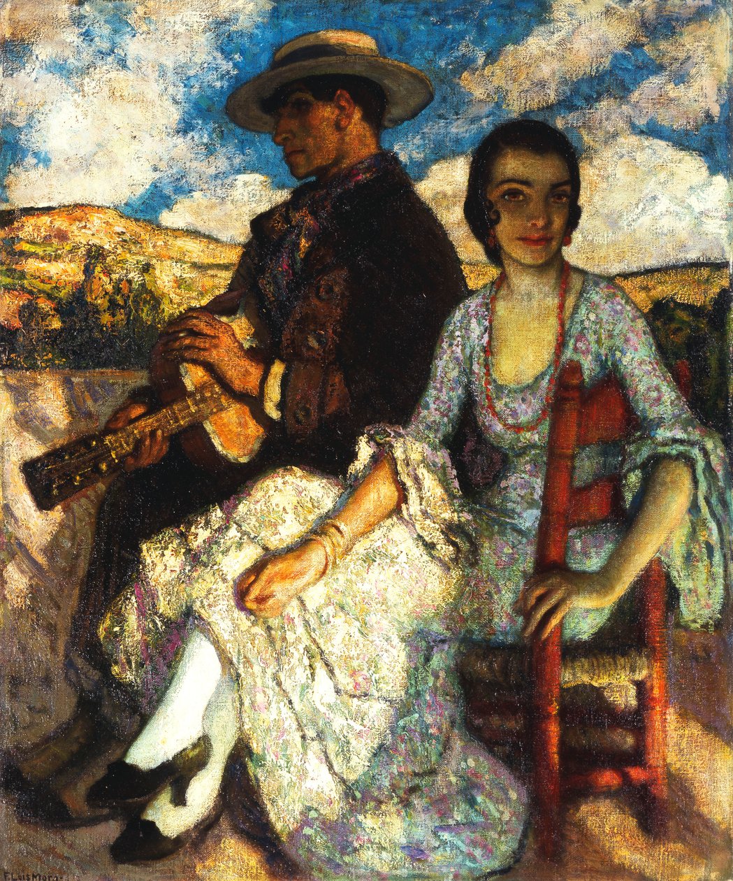 Juan og Juanita af Francis Luis Mora