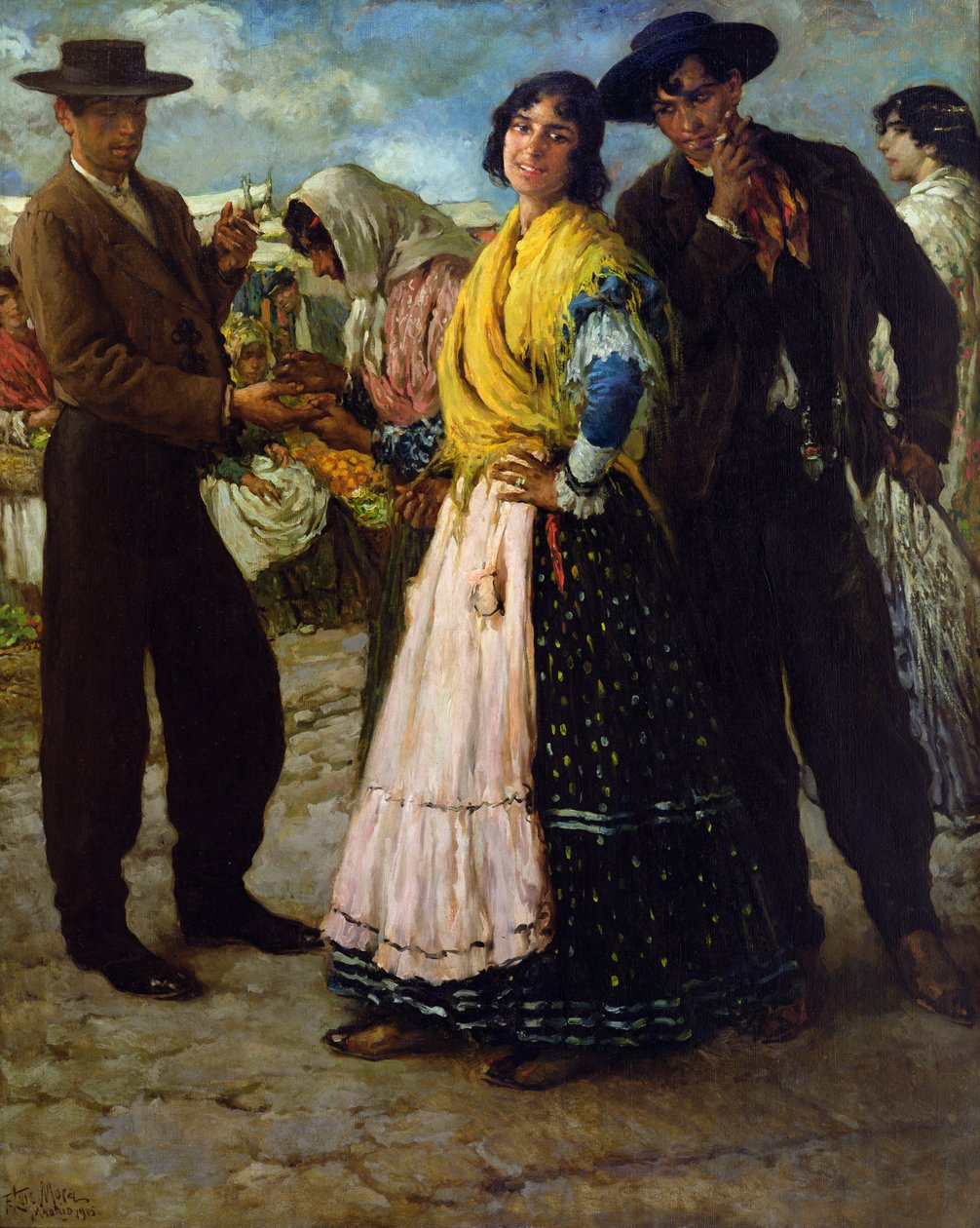Spåkonen af Francis Luis Mora