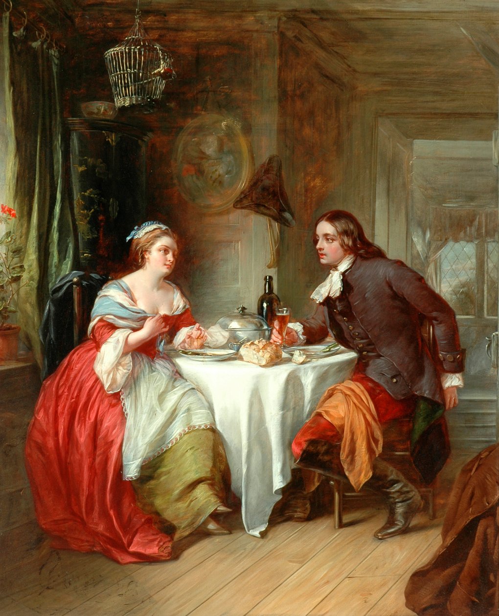 The Repas, 1788 af Francis Phillip Stephanoff