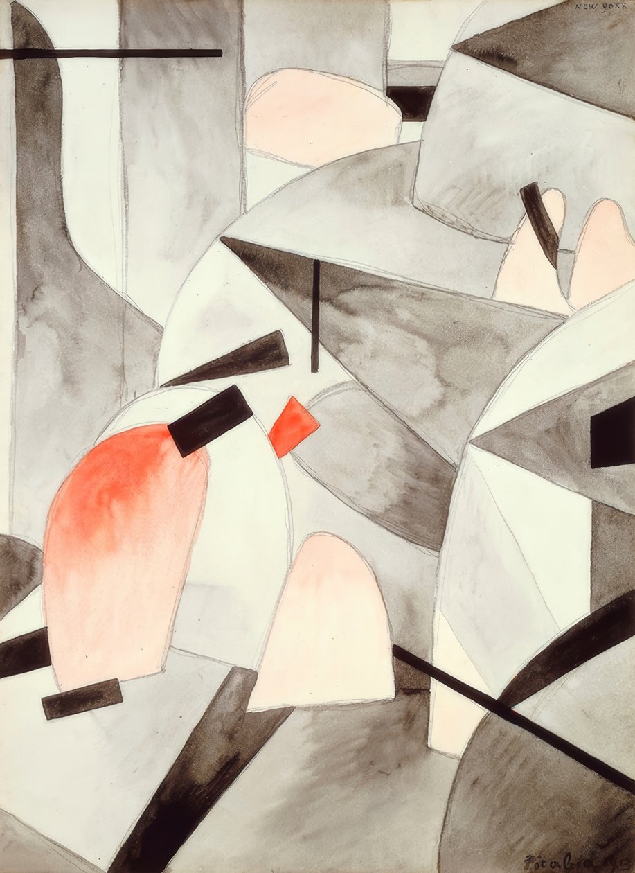 Indgang til New York af Francis Picabia