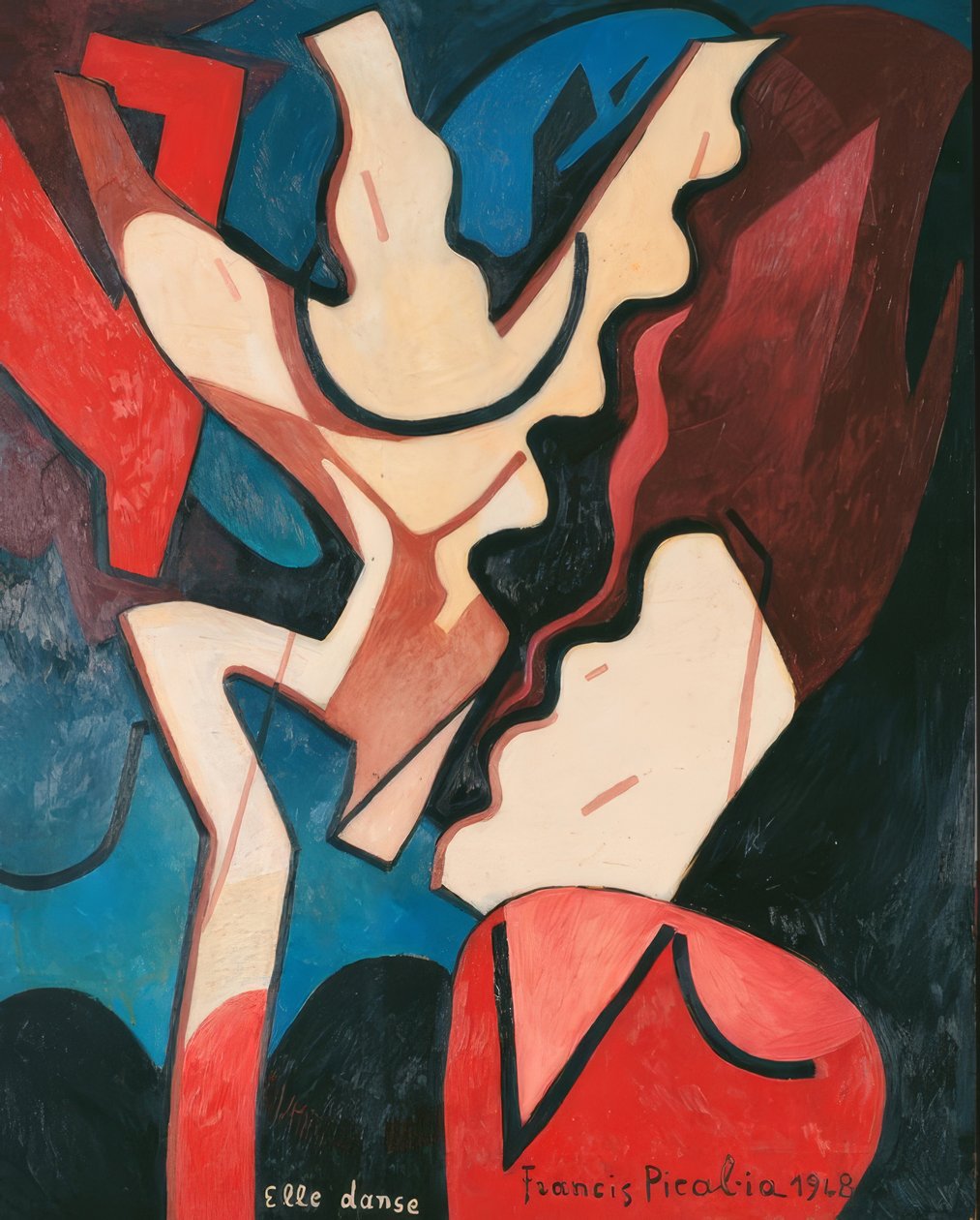 Dansende kvinde af Francis Picabia