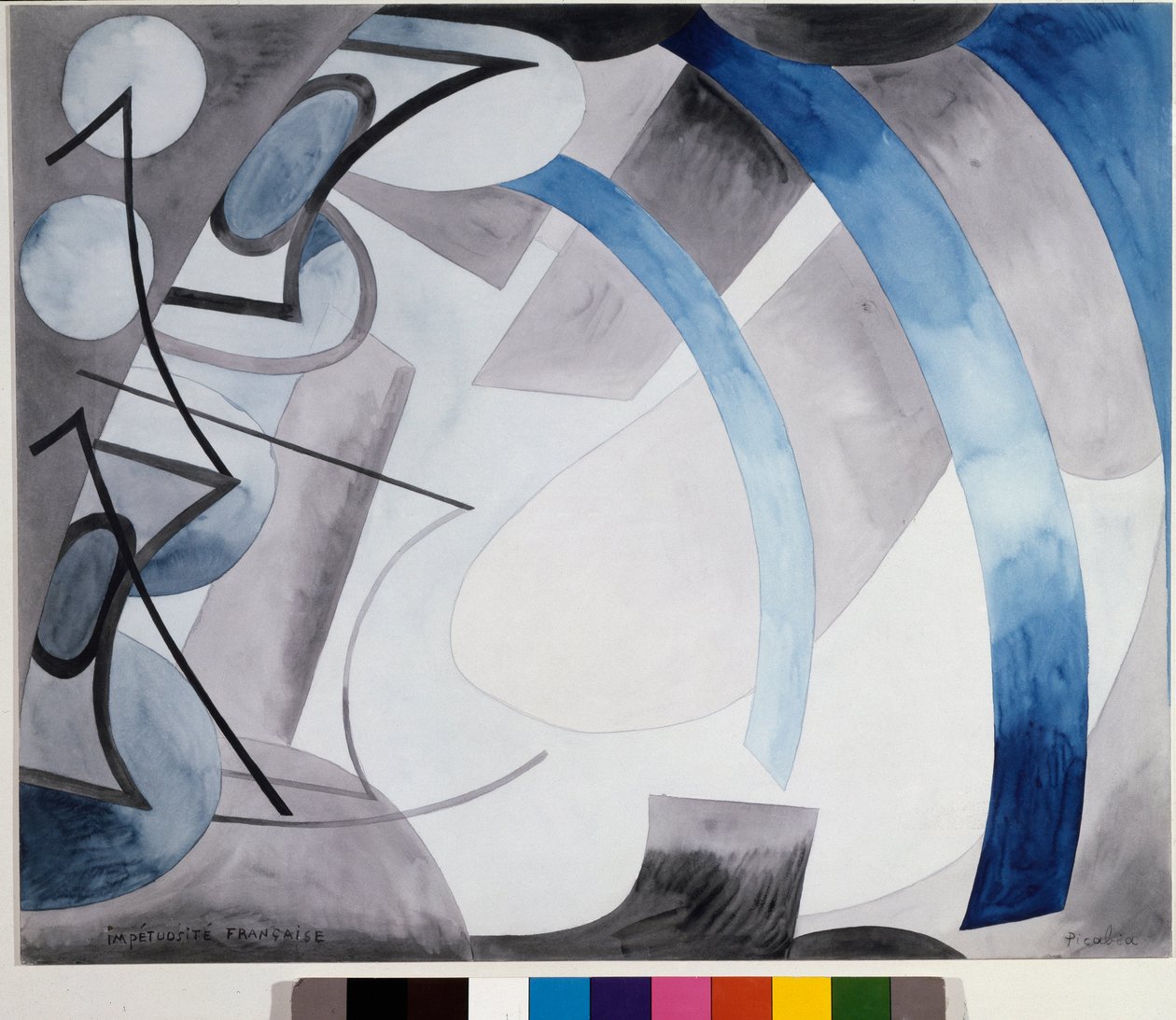 Fransk impulsivitet (olie på lærred) af Francis Picabia
