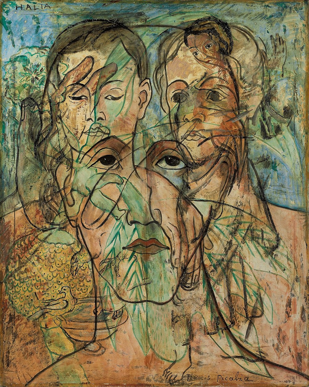 Halia, ca. 1929 (olie på lærred) af Francis Picabia