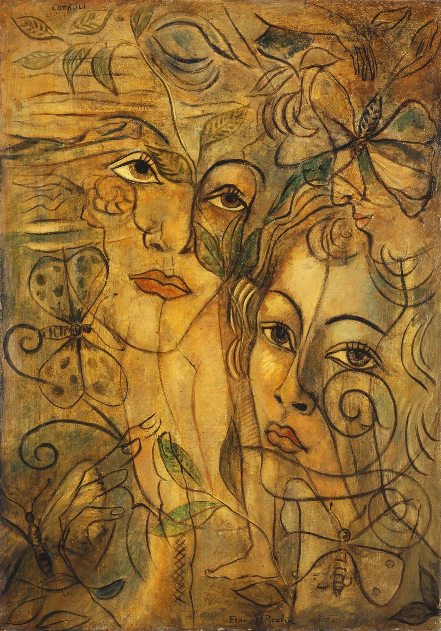 Lotrul-Visage de Olga af Francis Picabia