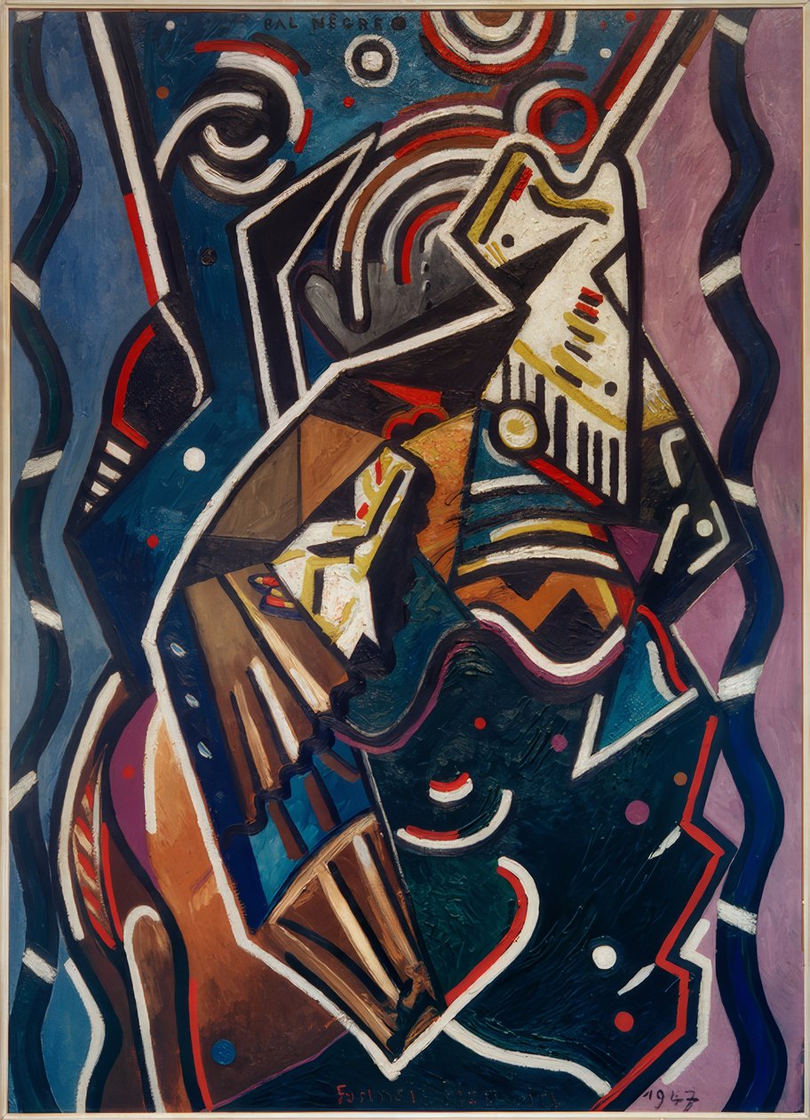 Sort kugle af Francis Picabia