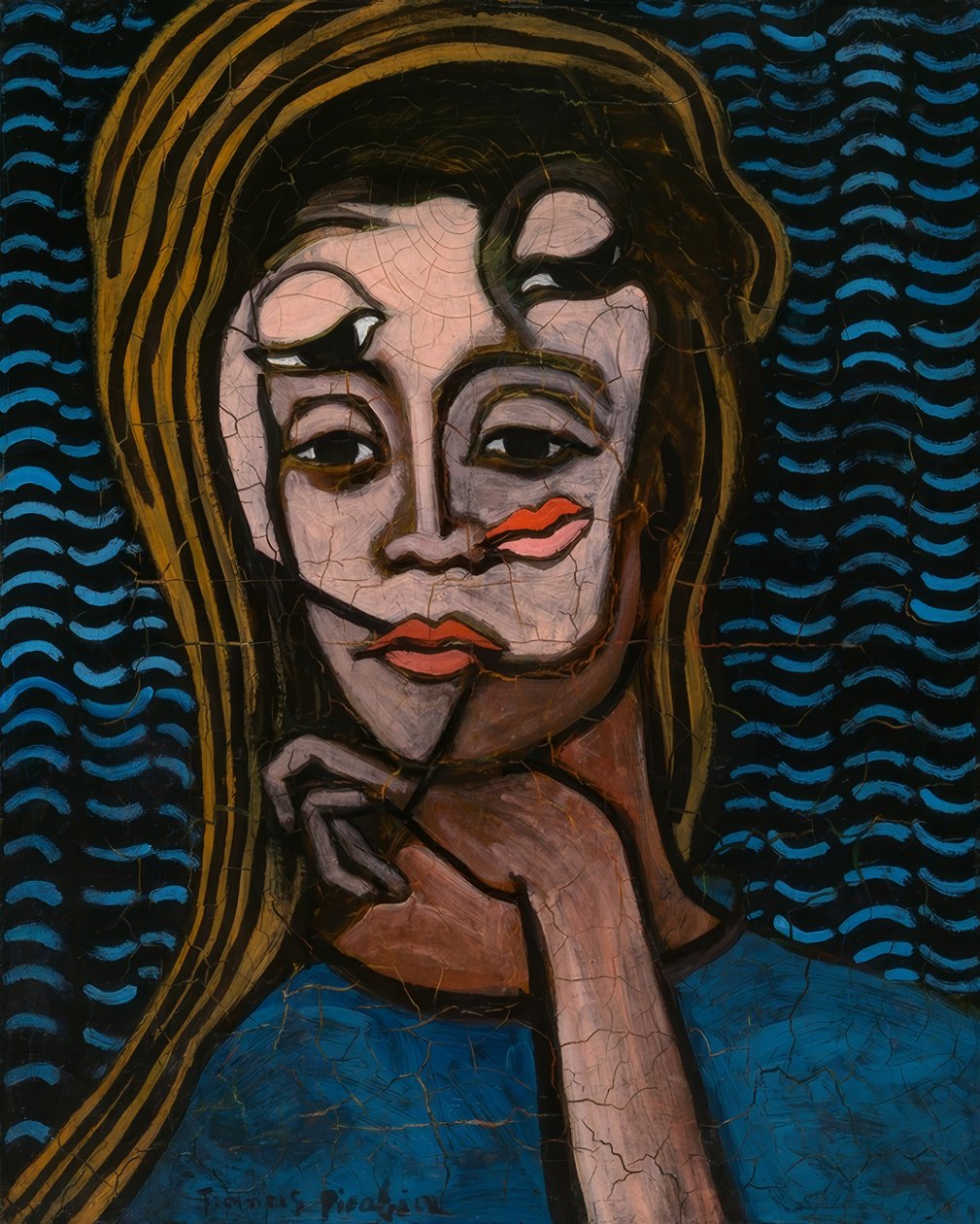 Maleri af Madame X af Francis Picabia