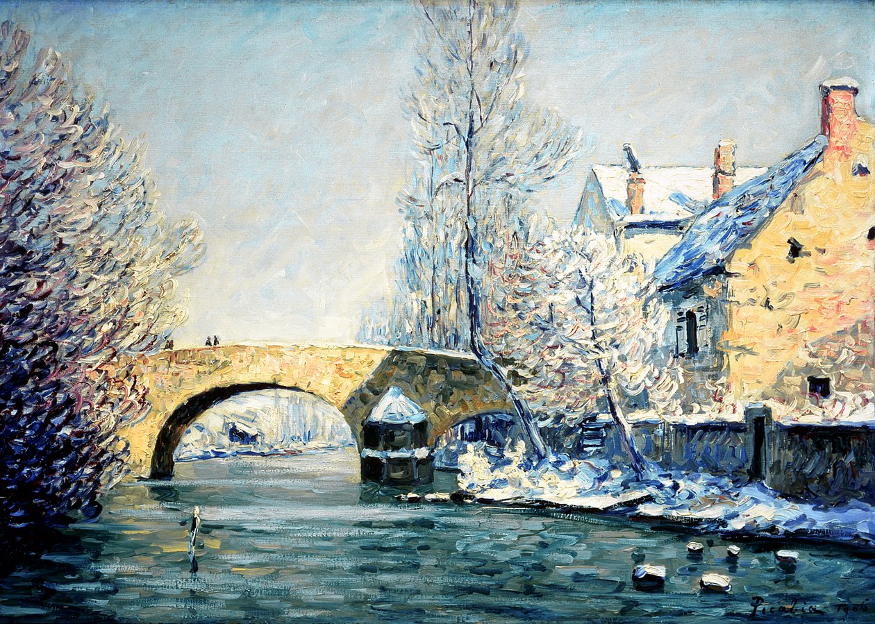 Pont Aubert, sneeffekt af Francis Picabia