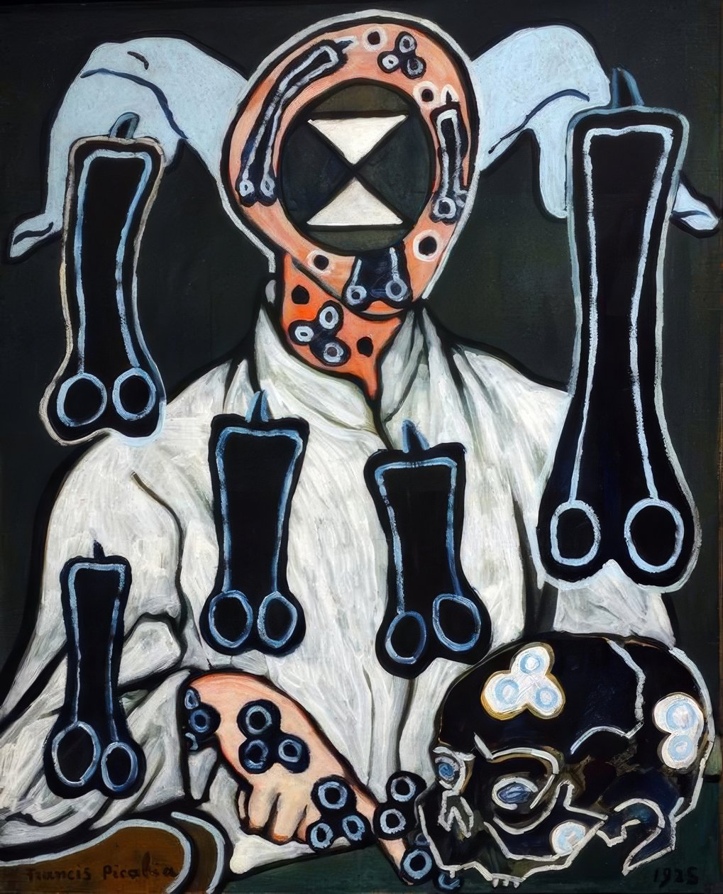 Portræt af en læge af Francis Picabia