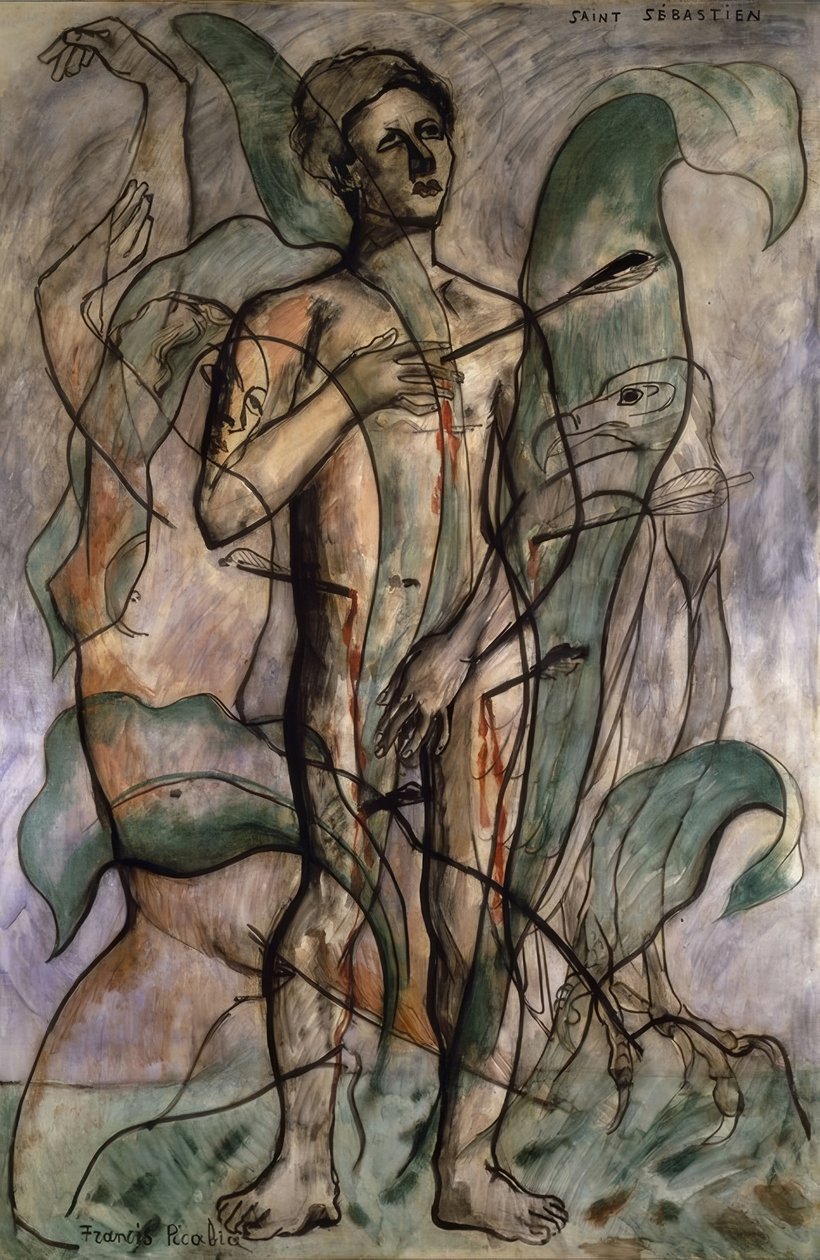Sankt Sebastian af Francis Picabia