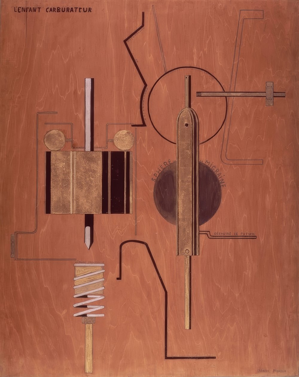 Barnets karburator af Francis Picabia