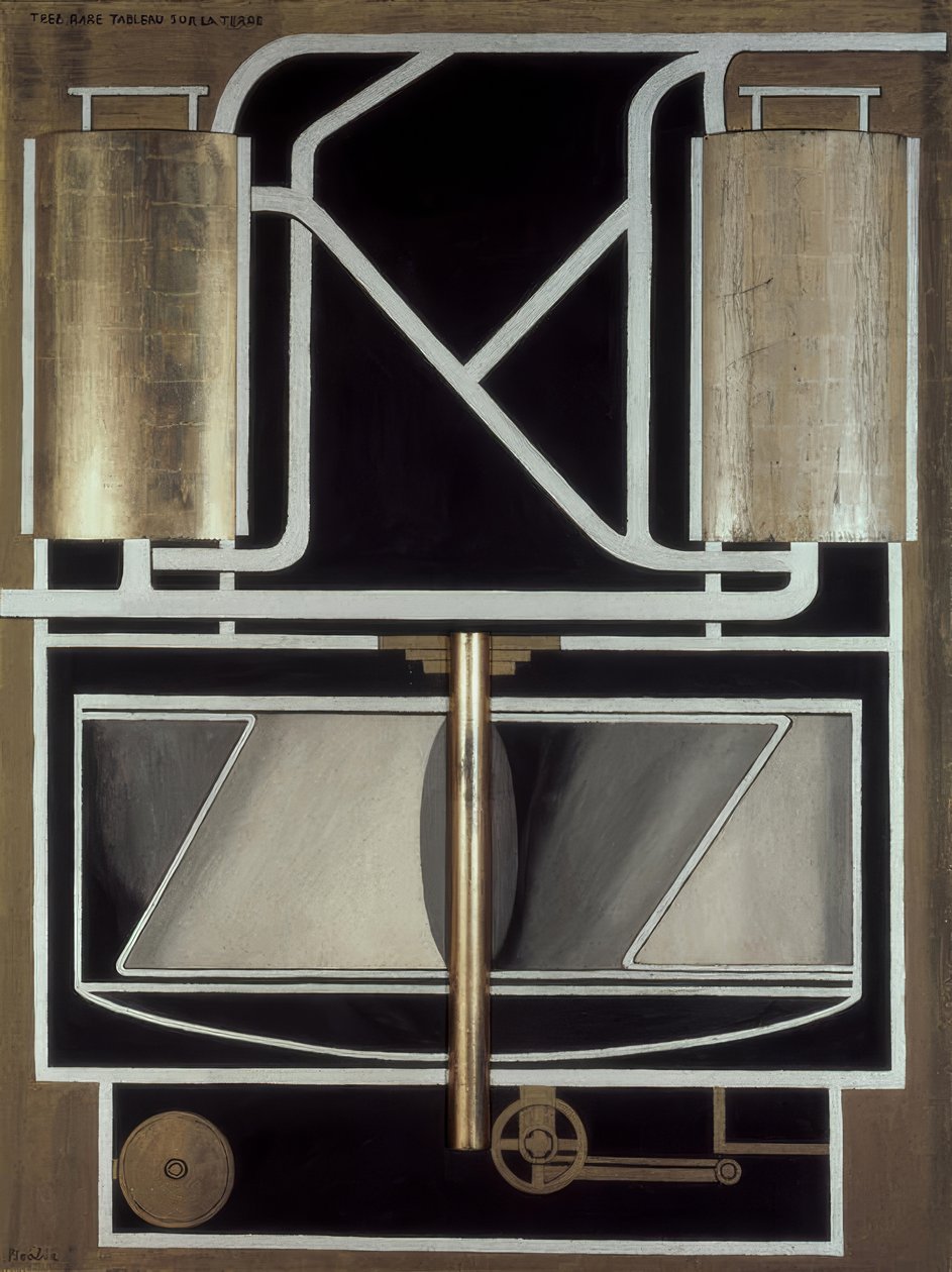 Meget sjældent billede på jorden af Francis Picabia