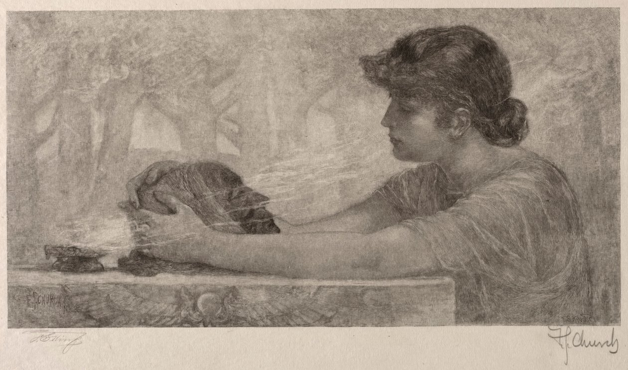 Sibyllen, 1887. af Francis Scott King