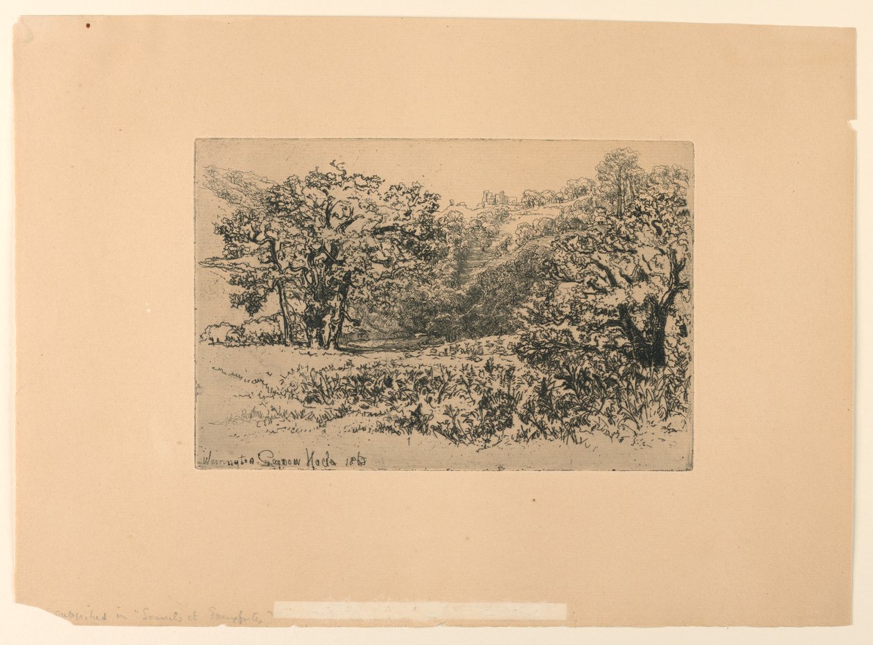 Et Devon ved floden af Francis Seymour Haden