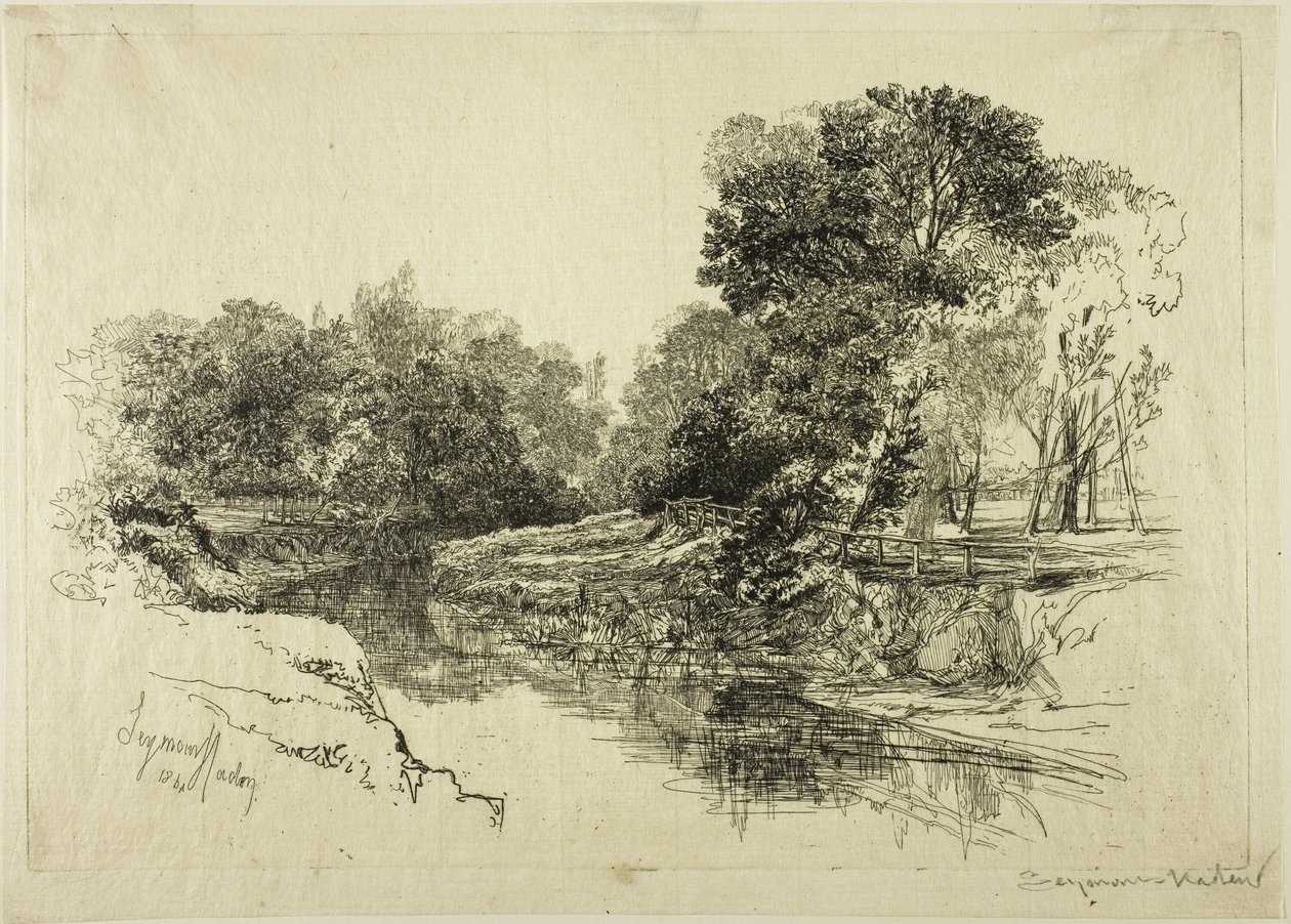 En flod i Irland af Francis Seymour Haden