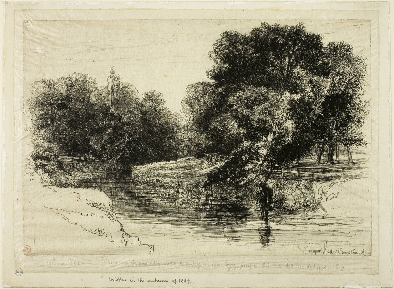 En flod i Irland af Francis Seymour Haden